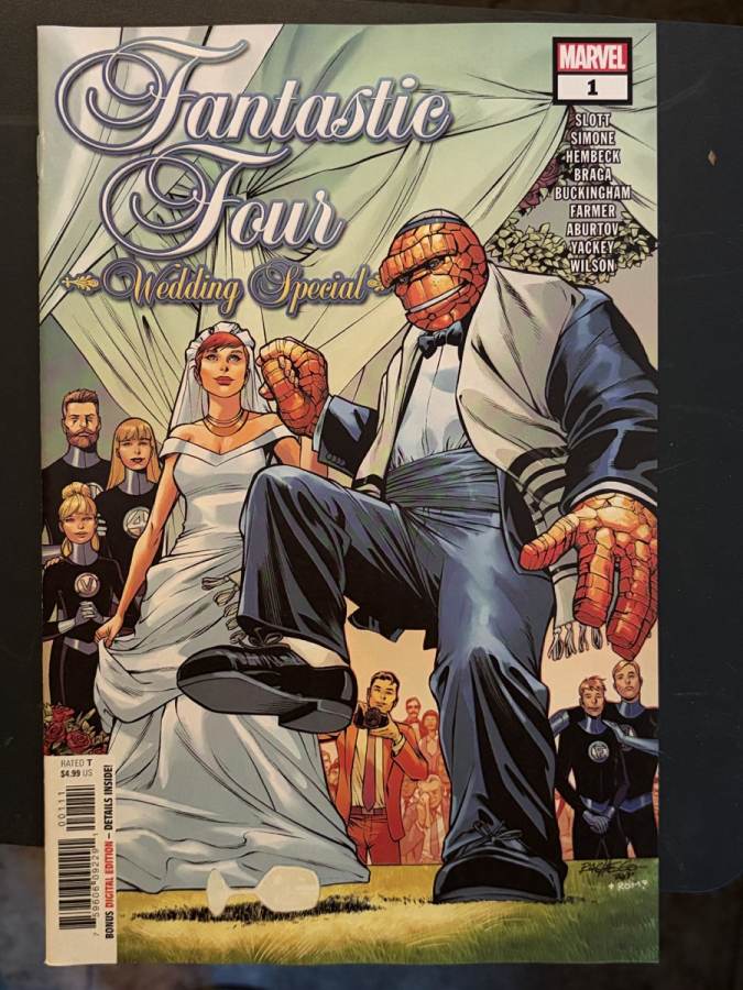 Fantastic Four Wedding Special #1 (2019) Marvel NM cover