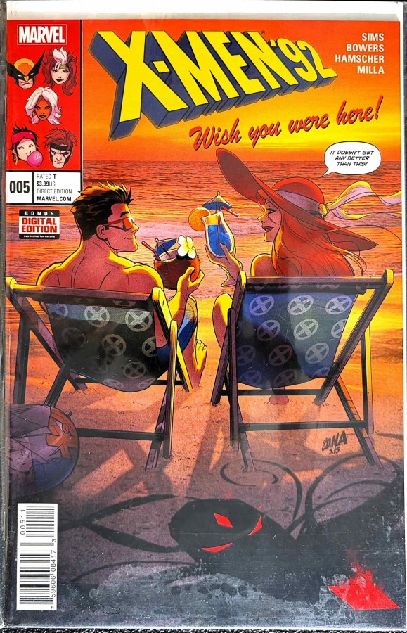 X-Men '92 #5 (2016) Marvel cover