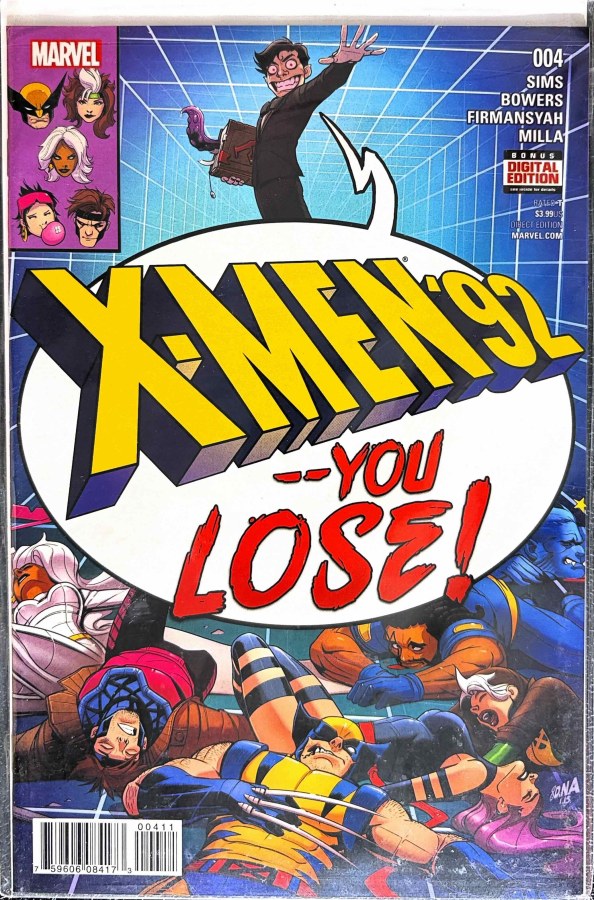X-Men '92 #4 (2015) Marvel cover