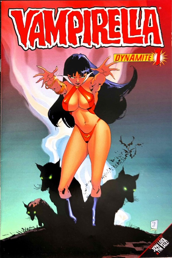 Vampirella #1 (2010) Dynamite Tim Sale cover cover