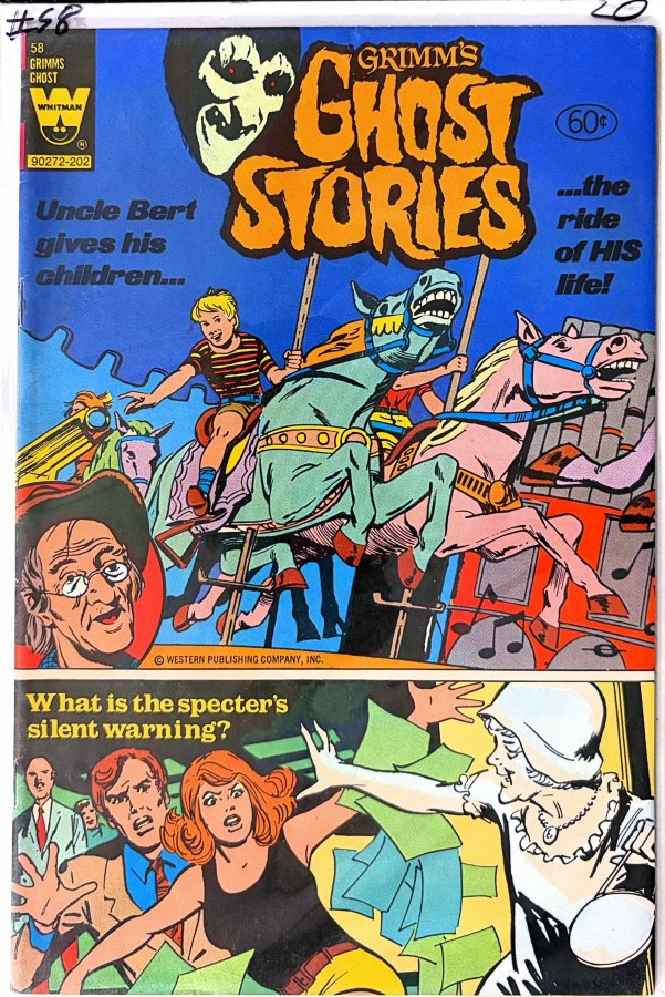 Grimm's Ghost Stories #58 (1982) Whitman cover