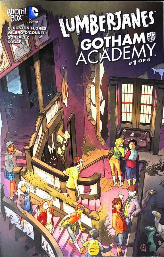 Lumberjanes / Gotham Academy #1 (2016) BOOM! Box, DC Comics Subscription Cover (Matthews) cover