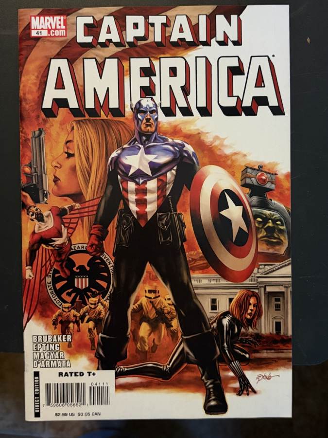 Captain America #41 cover