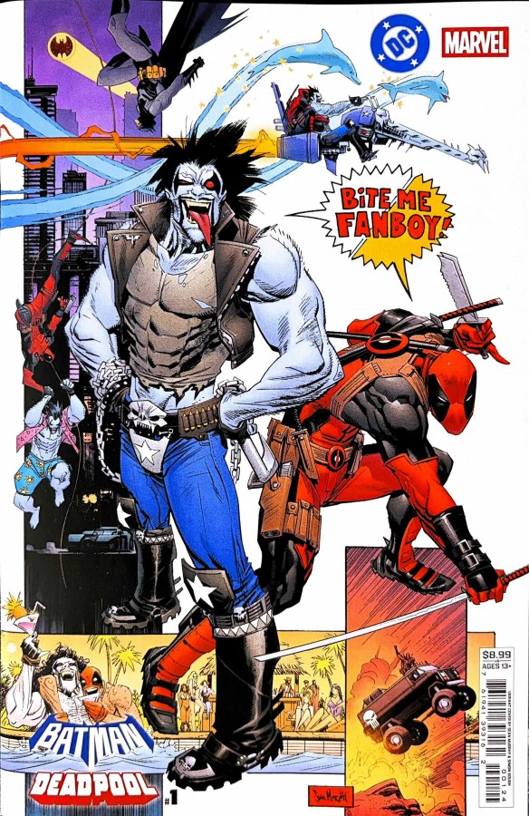 DC / Marvel: Batman / Deadpool #1 (2025) cover