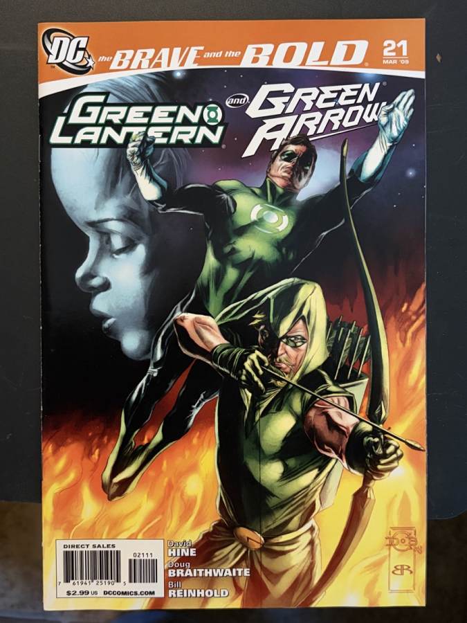 The Brave and the Bold #21 cover