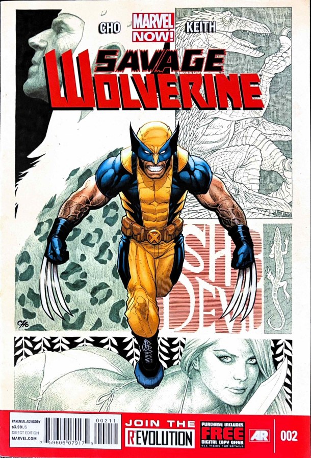 Savage Wolverine #2 (2013) Marvel cover