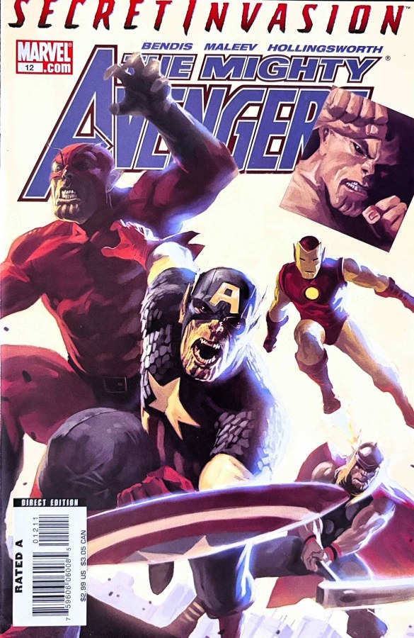 Mighty Avengers #12 (2008) Marvel cover