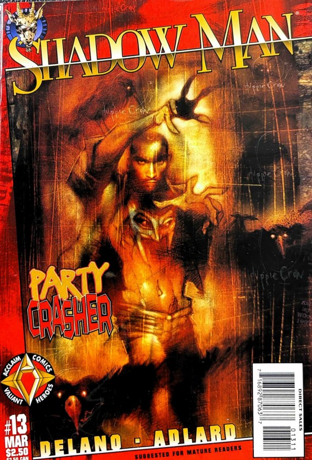 Shadow Man #13 (1998) Acclaim Comics cover