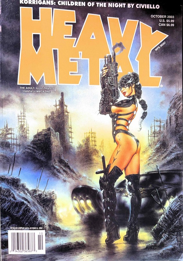 Heavy Metal Magazine #October 2003 (2003) cover