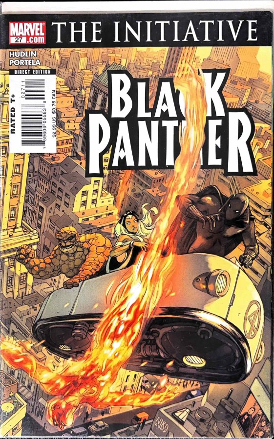 Black Panther #27 (2007) Marvel cover