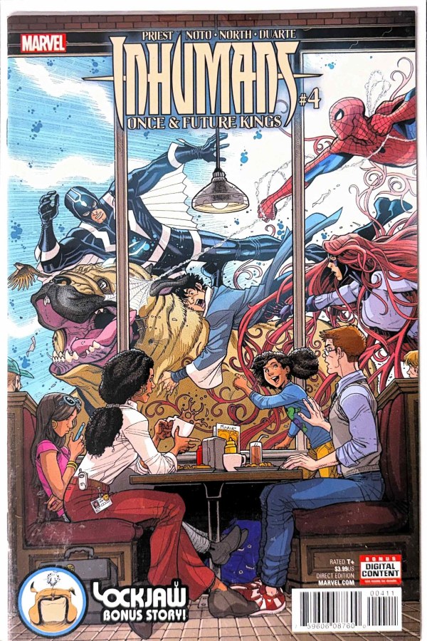Inhumans: Once and Future Kings #4 (2018) Marvel cover