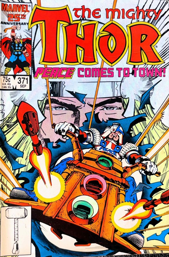 The Mighty Thor #371 (1986) Marvel cover