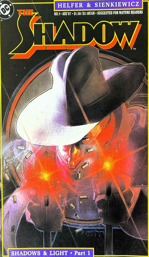 The Shadow #1 (1987) DC cover