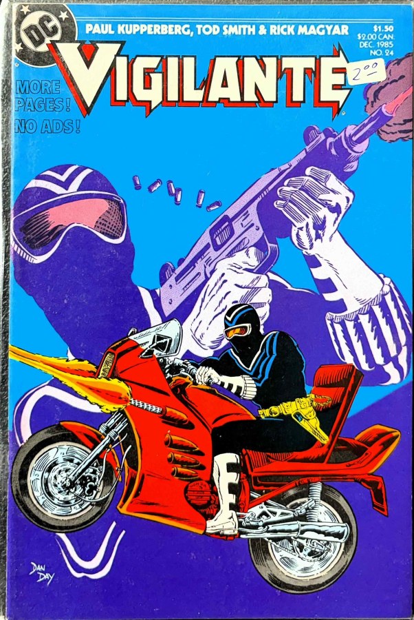Vigilante #24 (1985) DC cover