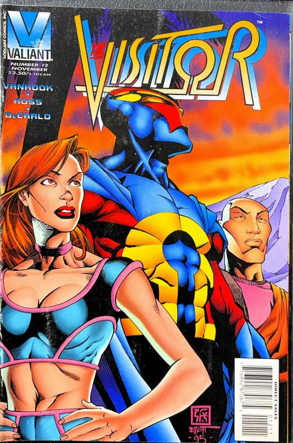 The Visitor #12 (1995) Valiant / Acclaim Comics cover