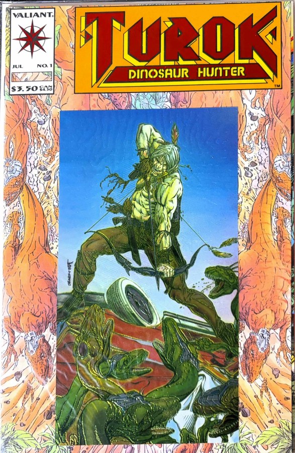 Turok: Dinosaur Hunter #1 (1993) Valiant cover