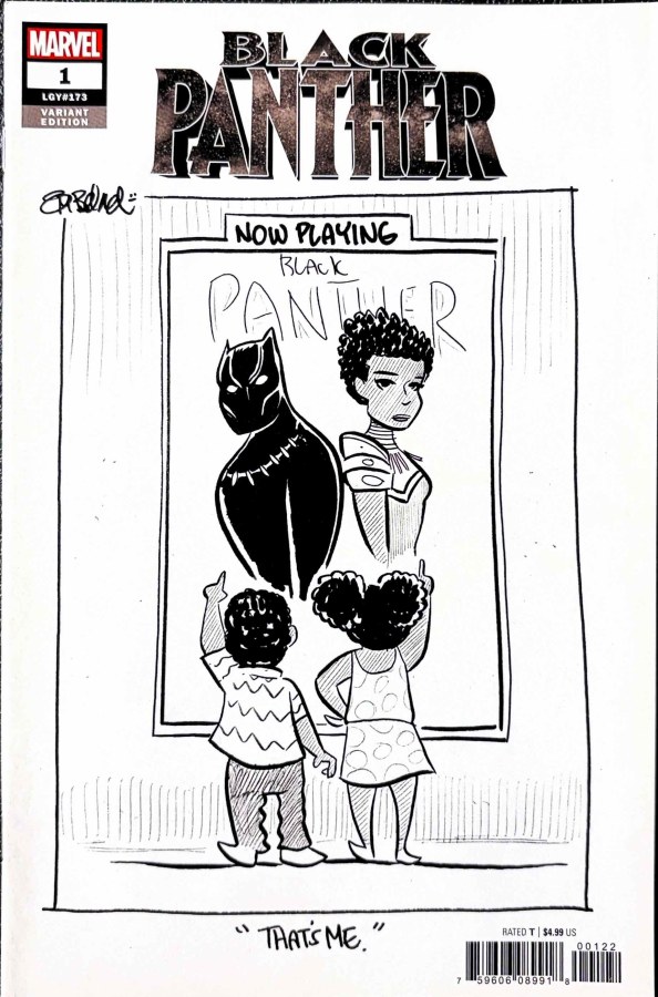 Black Panther #1 (2018) Marvel cover