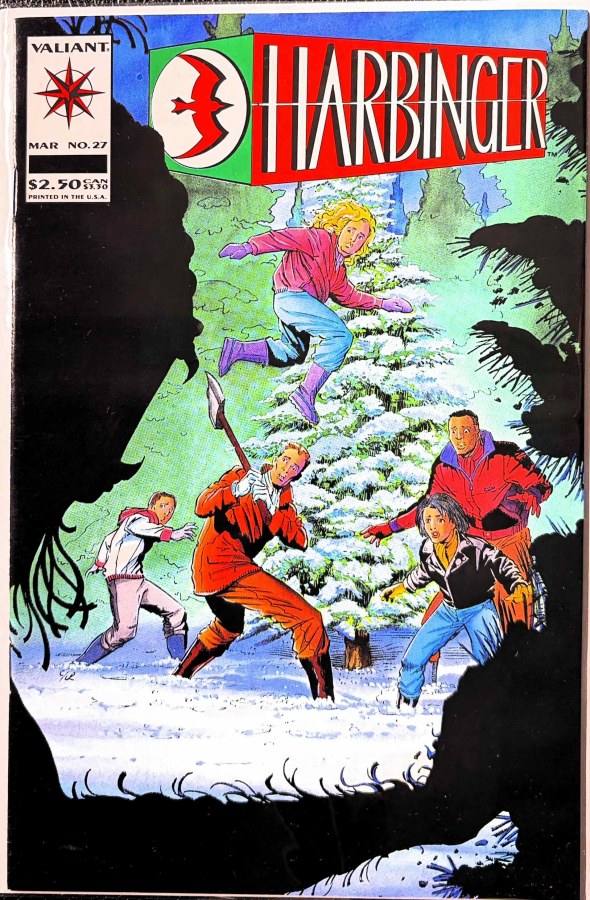 Harbinger #27 (1994) Valiant cover