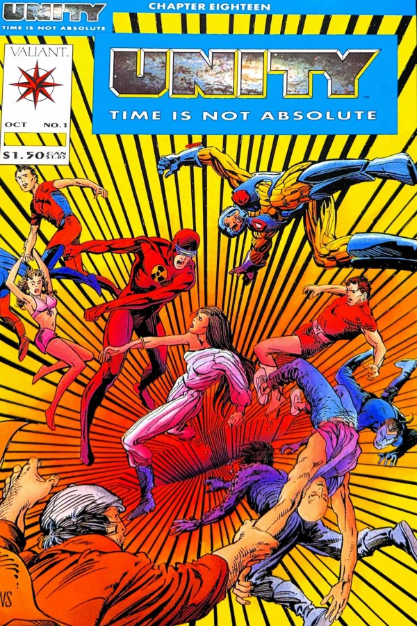 Unity #1 (1992) Valiant cover