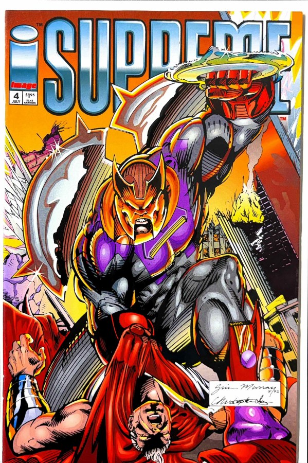 Supreme #4 (1993) Image cover