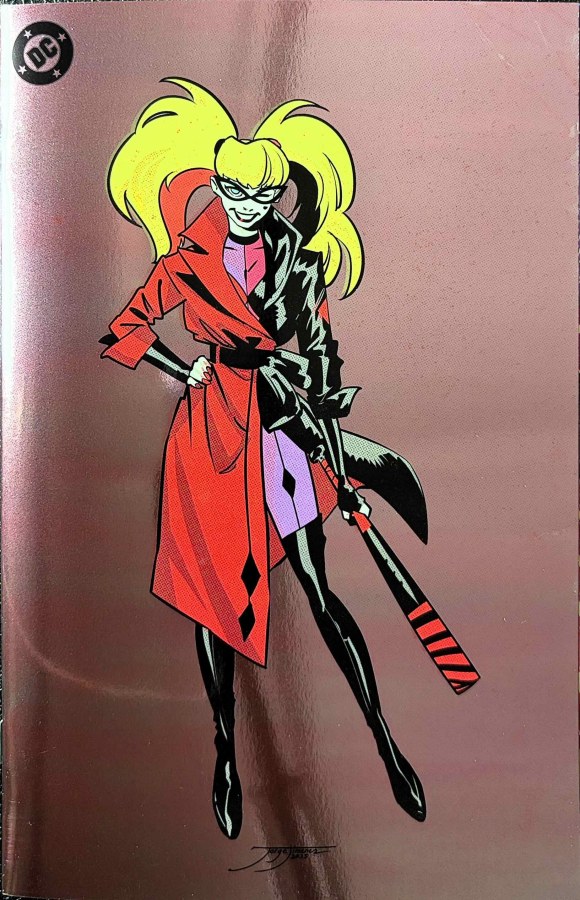 Harley Quinn #60 (2026) DC Jorge Jiménez Corner Box Spot Foil cover
