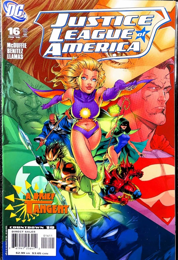 Justice League of America #16 (2008) DC cover
