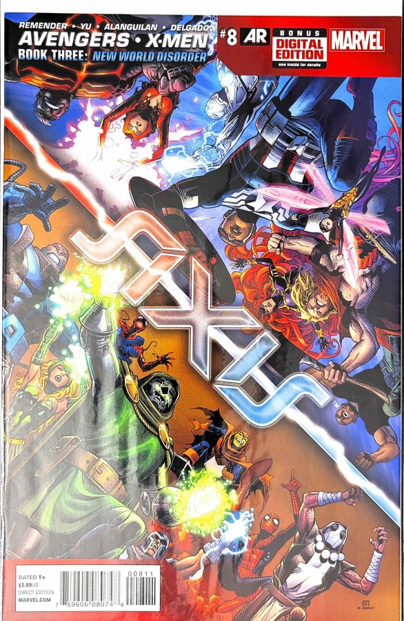 Avengers & X-Men: AXIS #8 (2015) Marvel cover