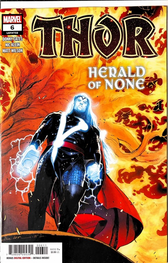 Thor #6 (2020) Marvel cover