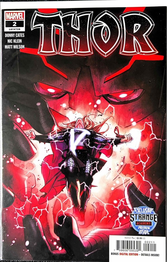 Thor #2 (2020) Marvel cover