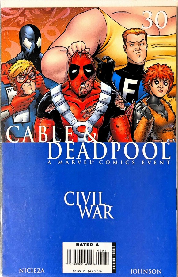 Cable & Deadpool #30 (2006) Marvel cover