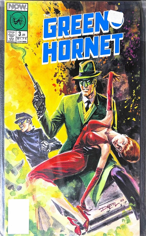 The Green Hornet #3 (1990) NOW Comics cover