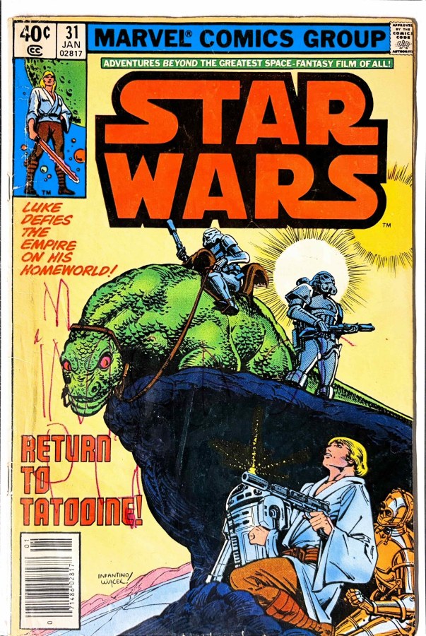 Star Wars #31 (1980) Marvel cover