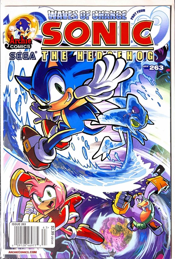 Sonic the Hedgehog #263 (2014) Archie cover