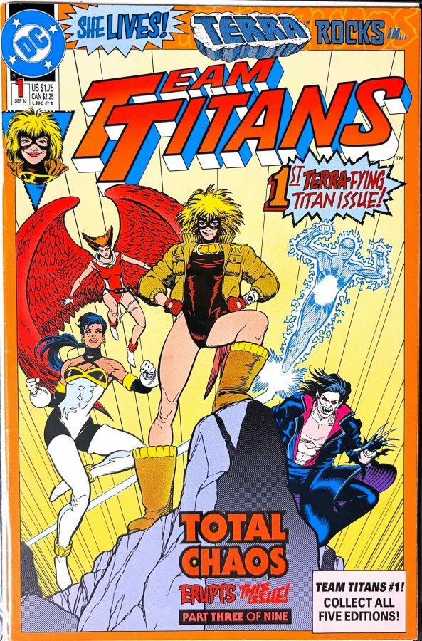 Team Titans #1 (1992) DC cover