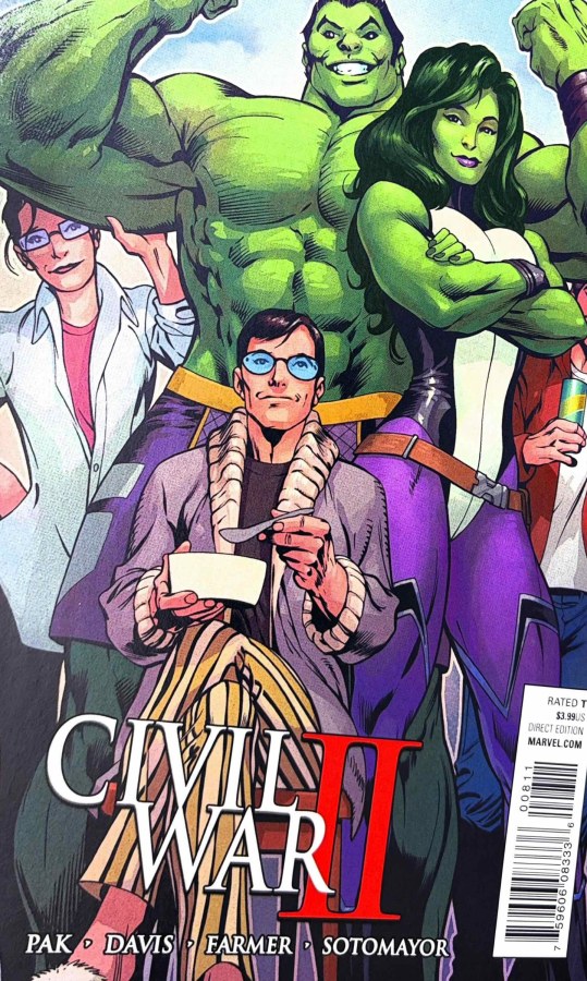 The Totally Awesome Hulk #8 (2016) Marvel cover