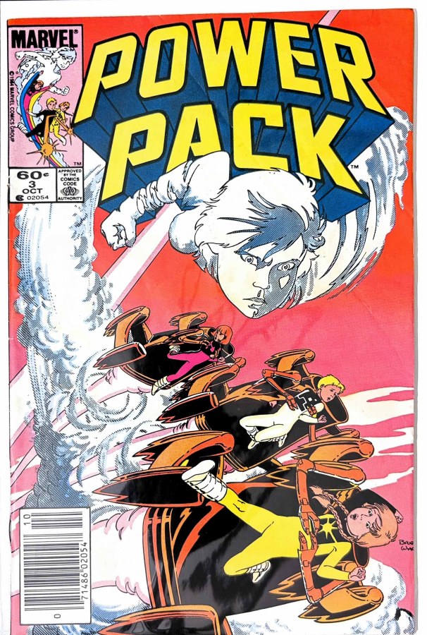 Power Pack #3 (1984) Marvel cover