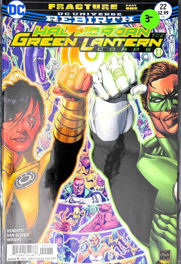 Hal Jordan and the Green Lantern Corps #22 (2017) DC cover