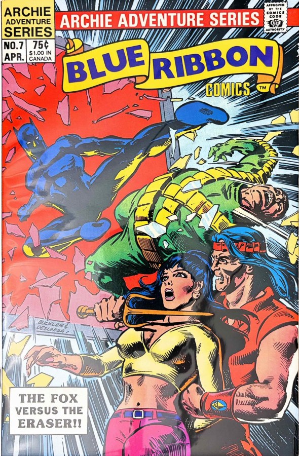 Blue Ribbon Comics #7 (1984) Archie cover
