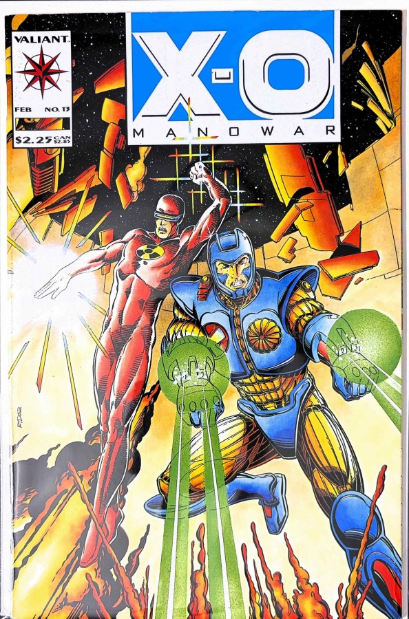 X-O Manowar #13 (1993) Valiant cover