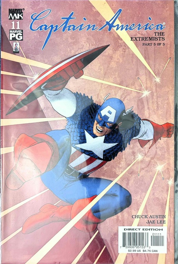 Captain America #11 (2003) Marvel cover