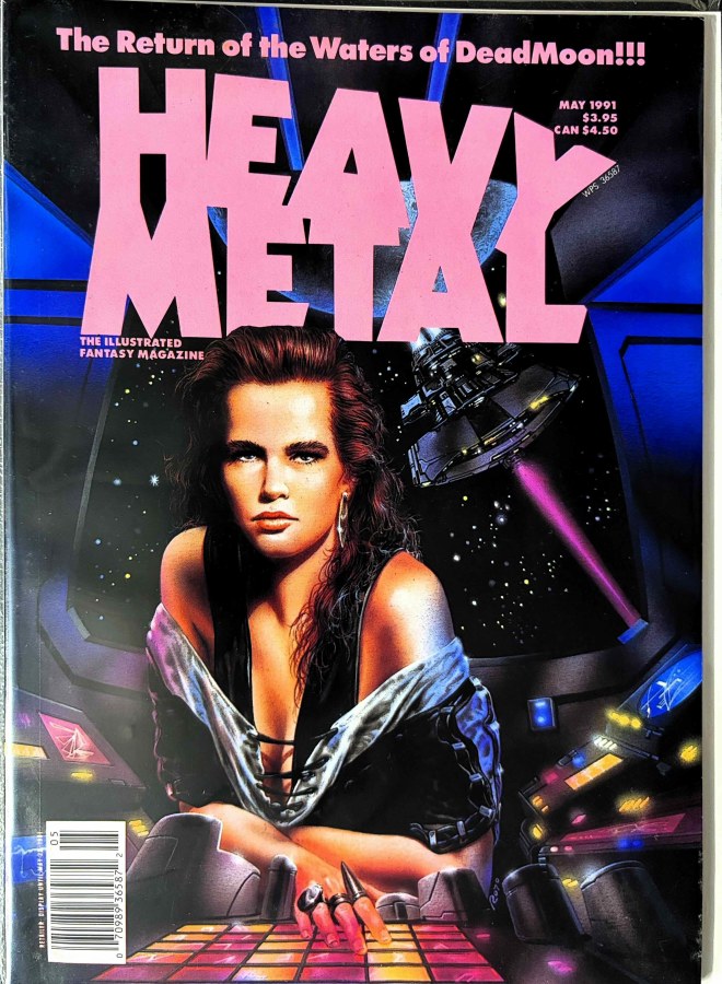 Heavy Metal #133 (1991) HM Communications, cover