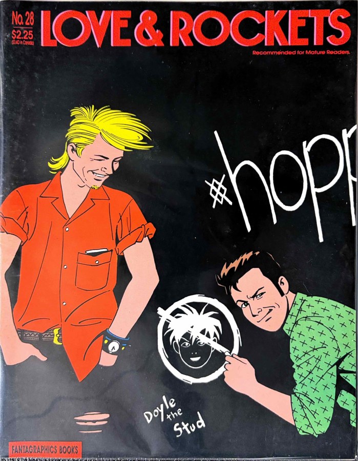 Love & Rockets #28 (1988) Fantagraphics cover