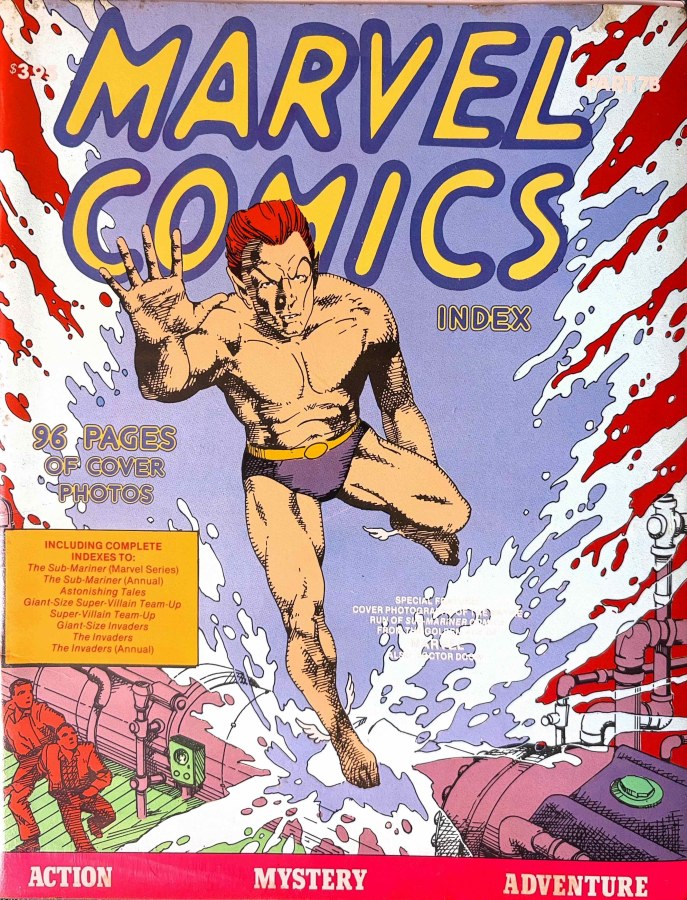Marvel Comics Index #7B (1978) Pacific Comics cover