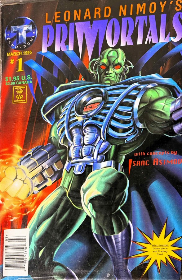Leonard Nimoy's Primortals #1 (1995) Tekno Comix cover