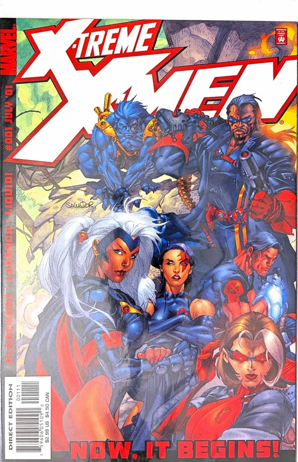 X-Treme X-Men #1 (2001) Marvel cover