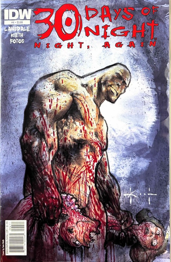 30 Days of Night: Night, Again #4 (2011) IDW cover