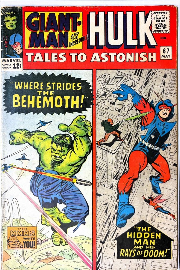 Tales to Astonish #67 (1965) Marvel cover