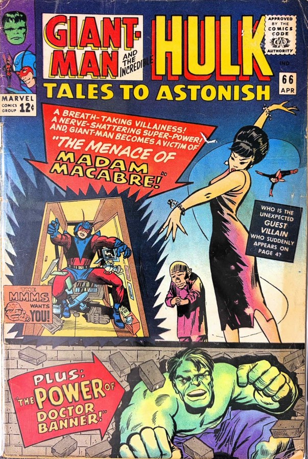 Tales to Astonish #66 (1965) Marvel cover