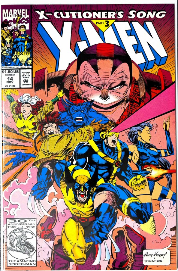 X-Men #14 (1992) Marvel cover
