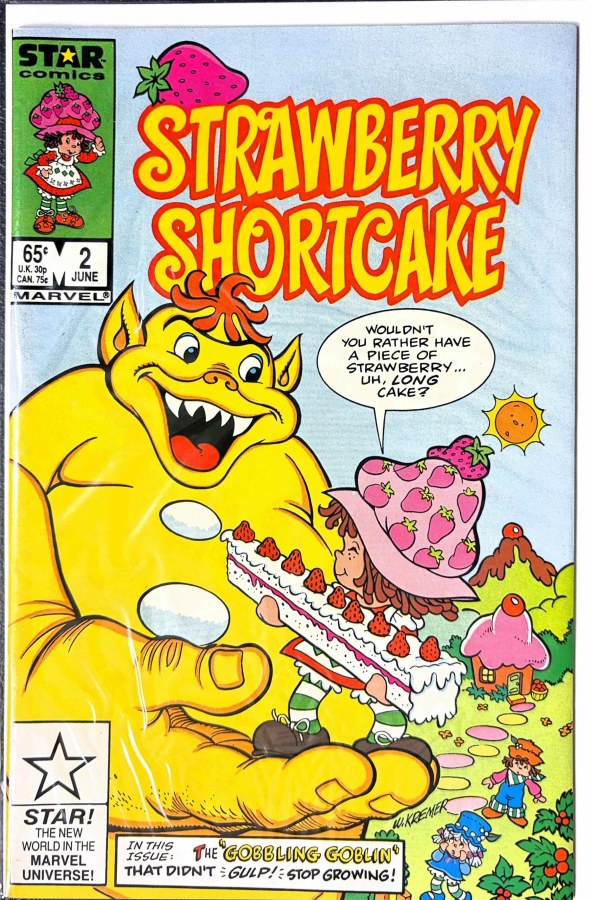 Strawberry Shortcake #2 (1985) Star Comics cover
